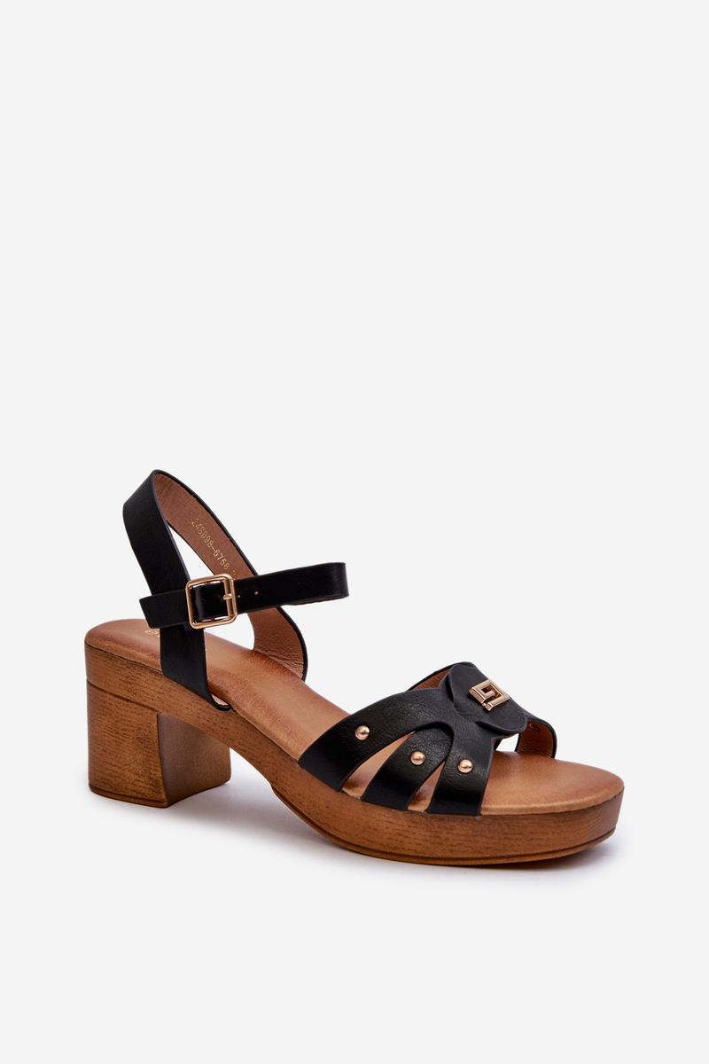 Sandały Model Assames 24SD98-6758 Black - Step in style - obrazek 2