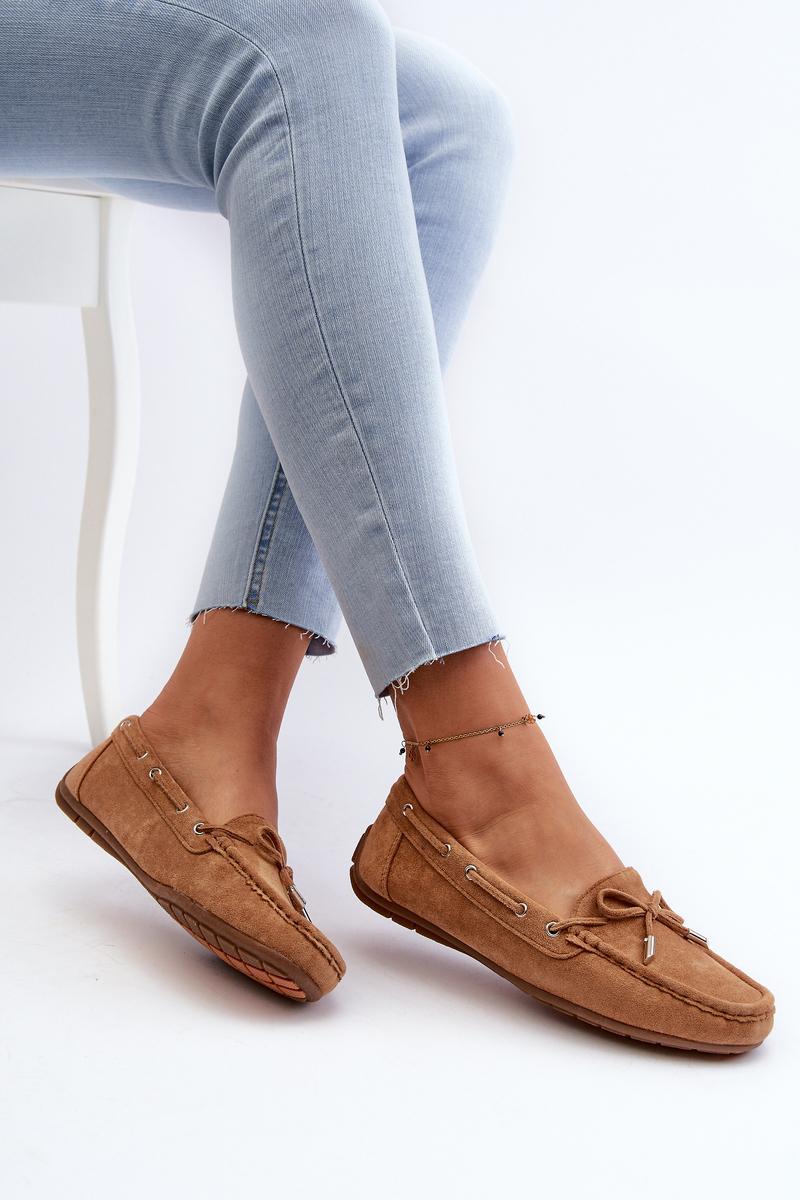 Mokasyny Model Si Passione FT246 Camel - Step in style - obrazek 3