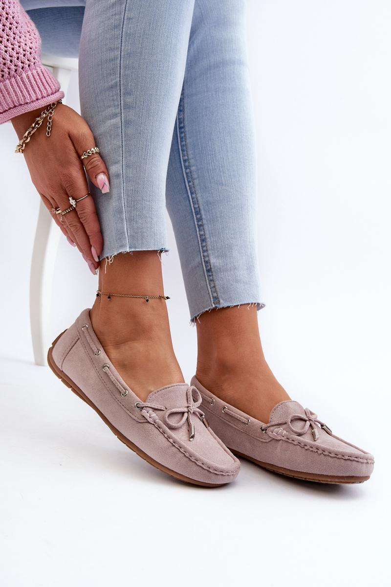 Mokasyny Model Si Passione FT246 Violet - Step in style - obrazek 3