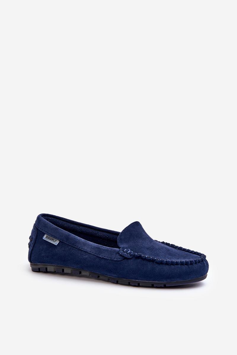 Mokasyny Model Amrutia DF937 Navy - Step in style - obrazek 2