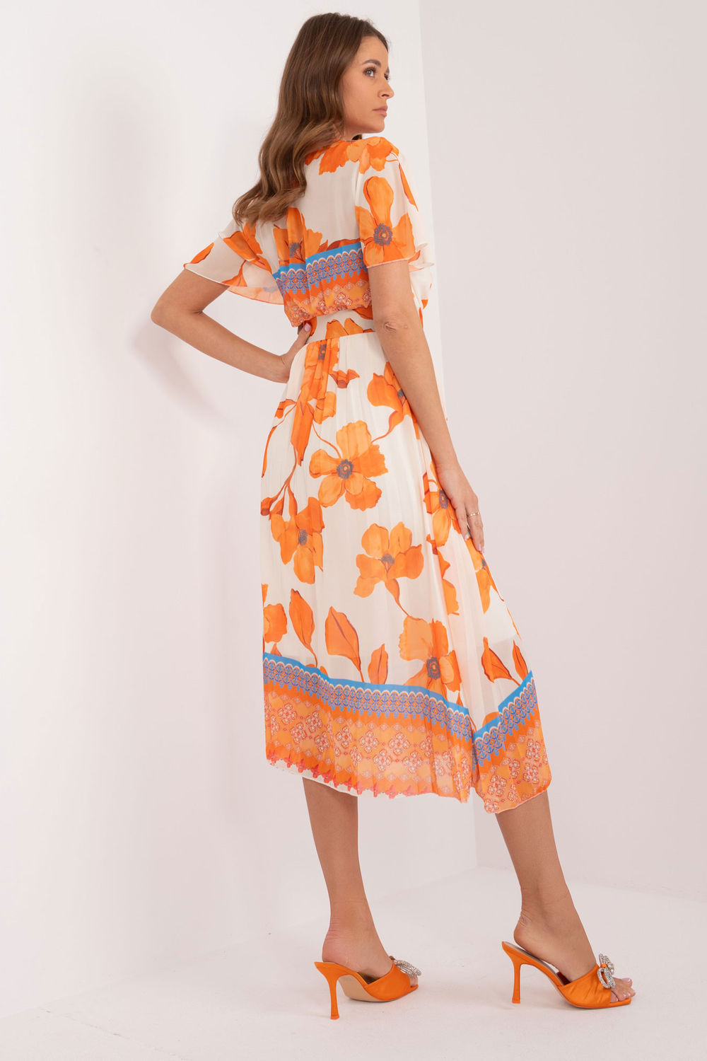 Sukienka Model DHJ-SK-11331-5.19 Orange - Italy Moda - obrazek 3