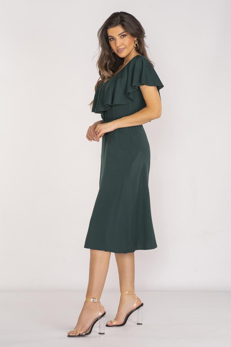 Sukienka Model A659 Bottle Green - awama - obrazek 2