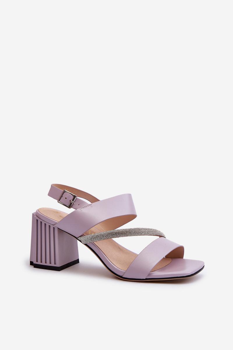 Sandały Model DA MR38-549 Violet - Step in style - obrazek 2