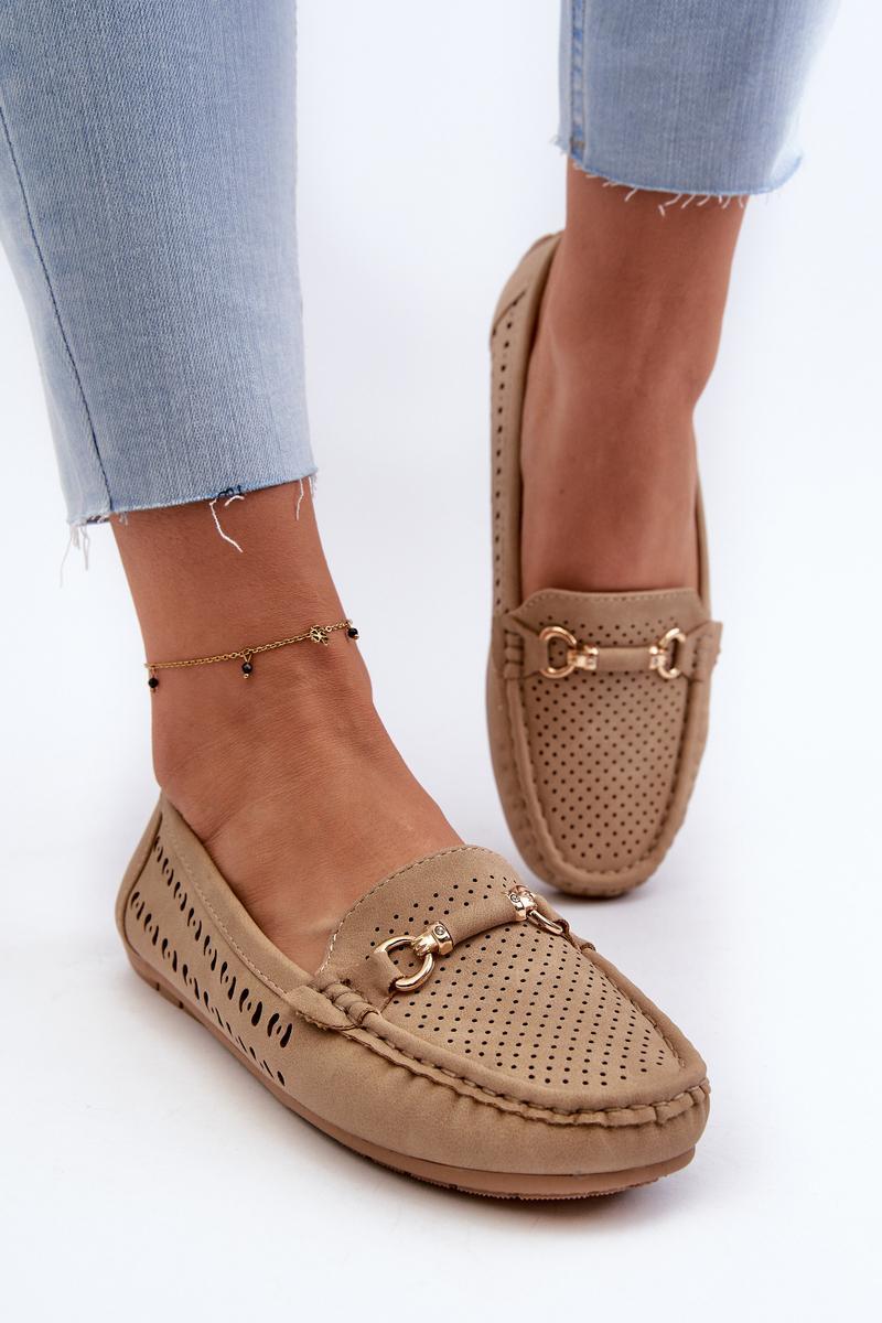Mokasyny Model Kaydance VG251 Brown - Step in style - obrazek 3