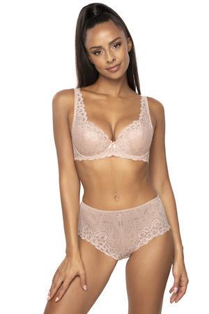 Biustonosz push up Biustonosz Usztywniany Model 3824/22 Natalie BIG Powder Pink - Mat - obrazek 2