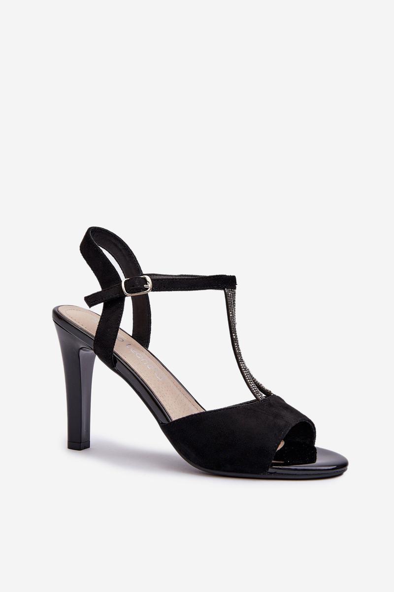 Sandały Model Sergio Leone SK924 Black - Step in style - obrazek 2