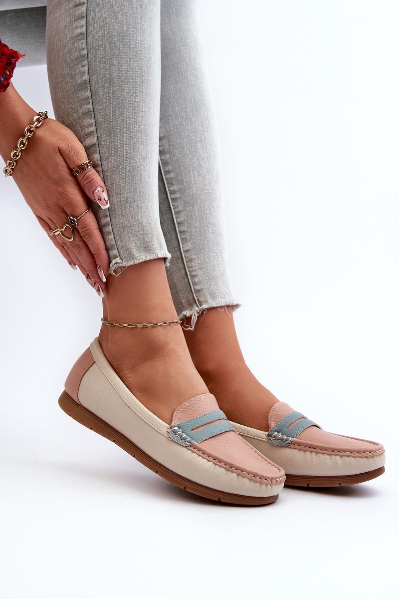 Mokasyny Model Vikitara 833957 Pink - Step in style - obrazek 2