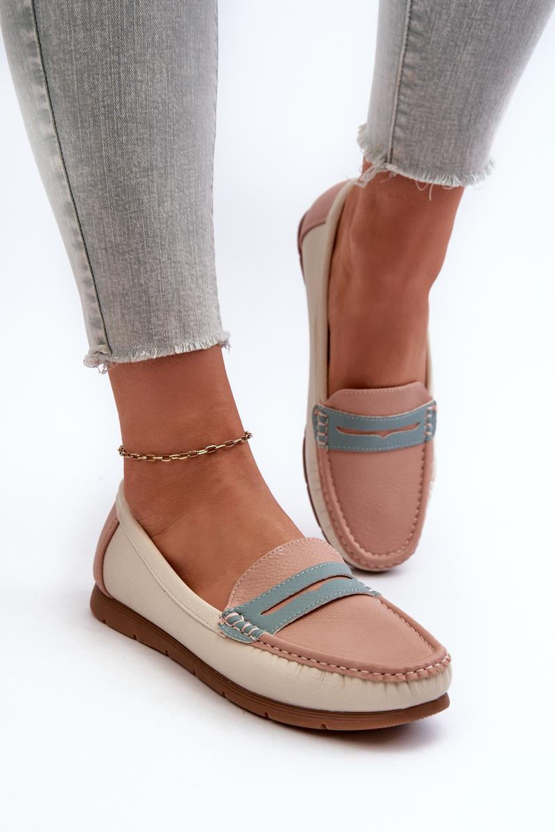 Mokasyny Model Vikitara 833957 Pink - Step in style - obrazek 3