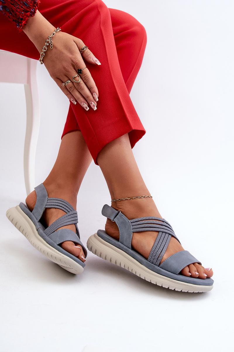 Sandały Model Ceclea 24SD06-7057 Blue - Step in style - obrazek 2