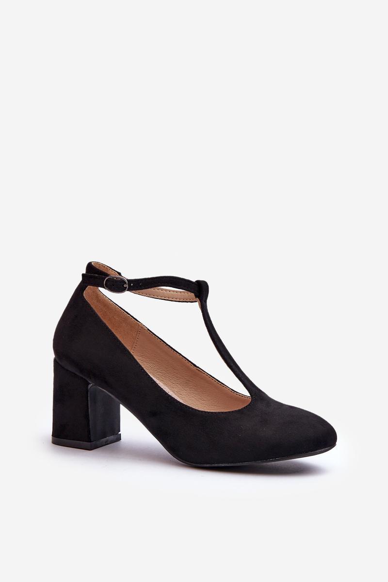 Czółenka Model Raniyah 834284 Black - Step in style - obrazek 2