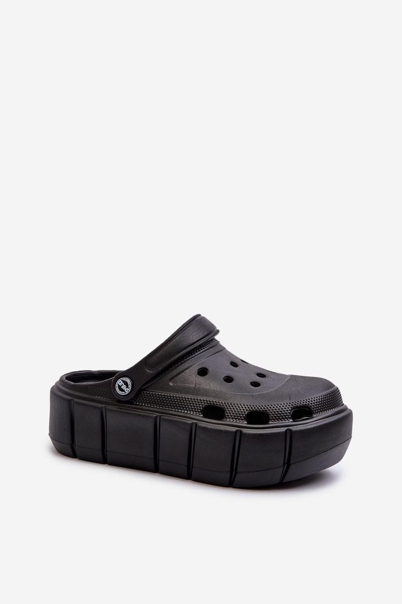 Sandał Klapki Model Itubia 24SD19-7561 Black - Step in style - obrazek 2
