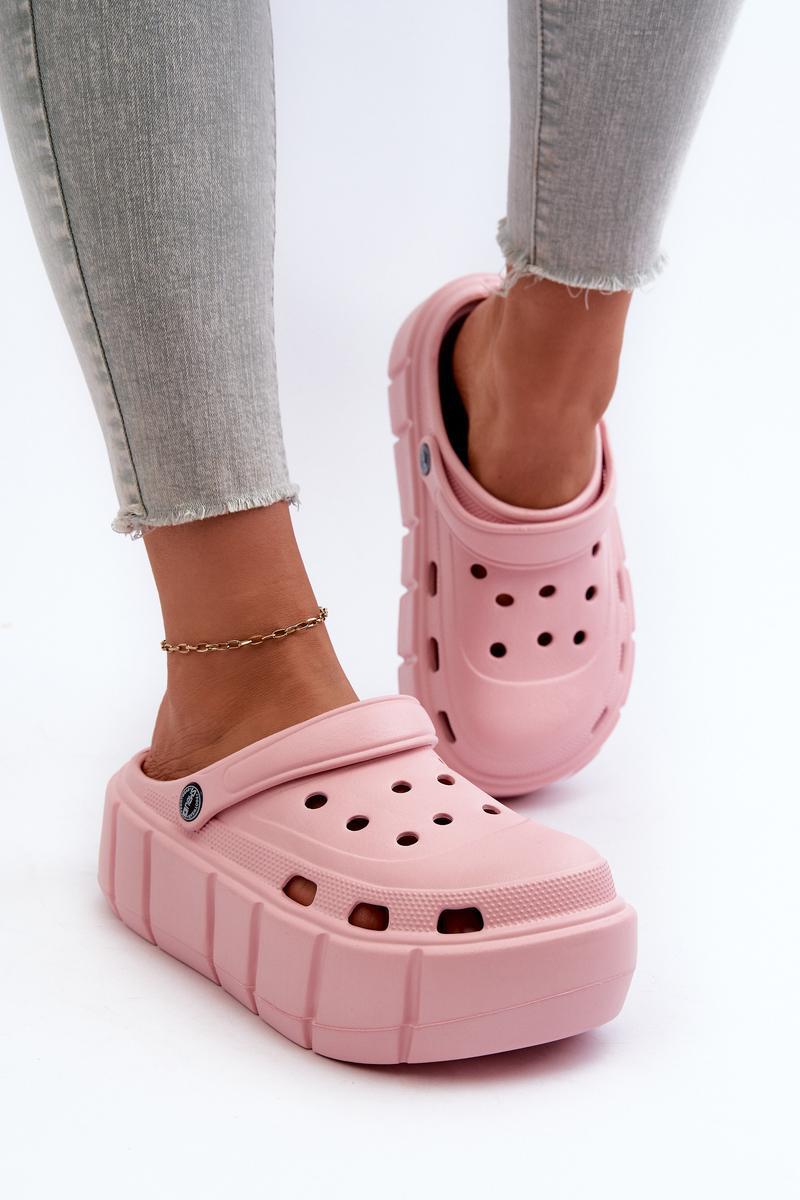 Sandał Klapki Model Itubia 24SD19-7561 Pink - Step in style - obrazek 2