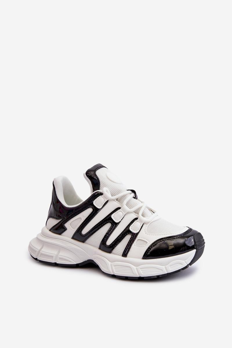 Buty Sportowe Model Ahmani NB633P White/Black - Step in style - obrazek 2