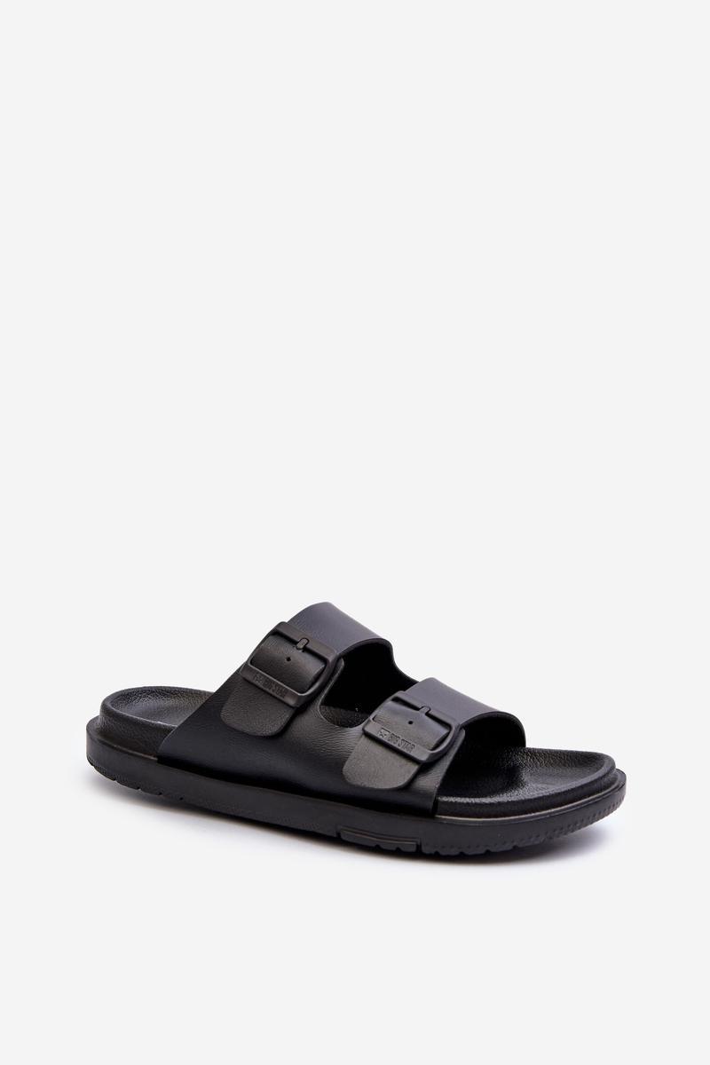 Sandał Klapki Modeli Big Star NN274A750 Black - Step in style - obrazek 2
