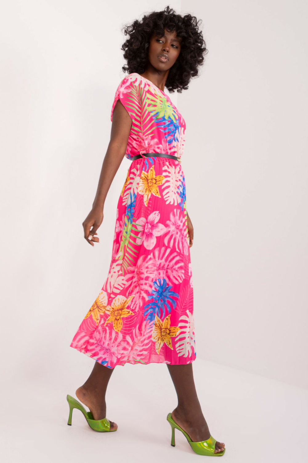 Sukienka Model DHJ-SK-8839-3.30 Dark Pink - Italy Moda - obrazek 2