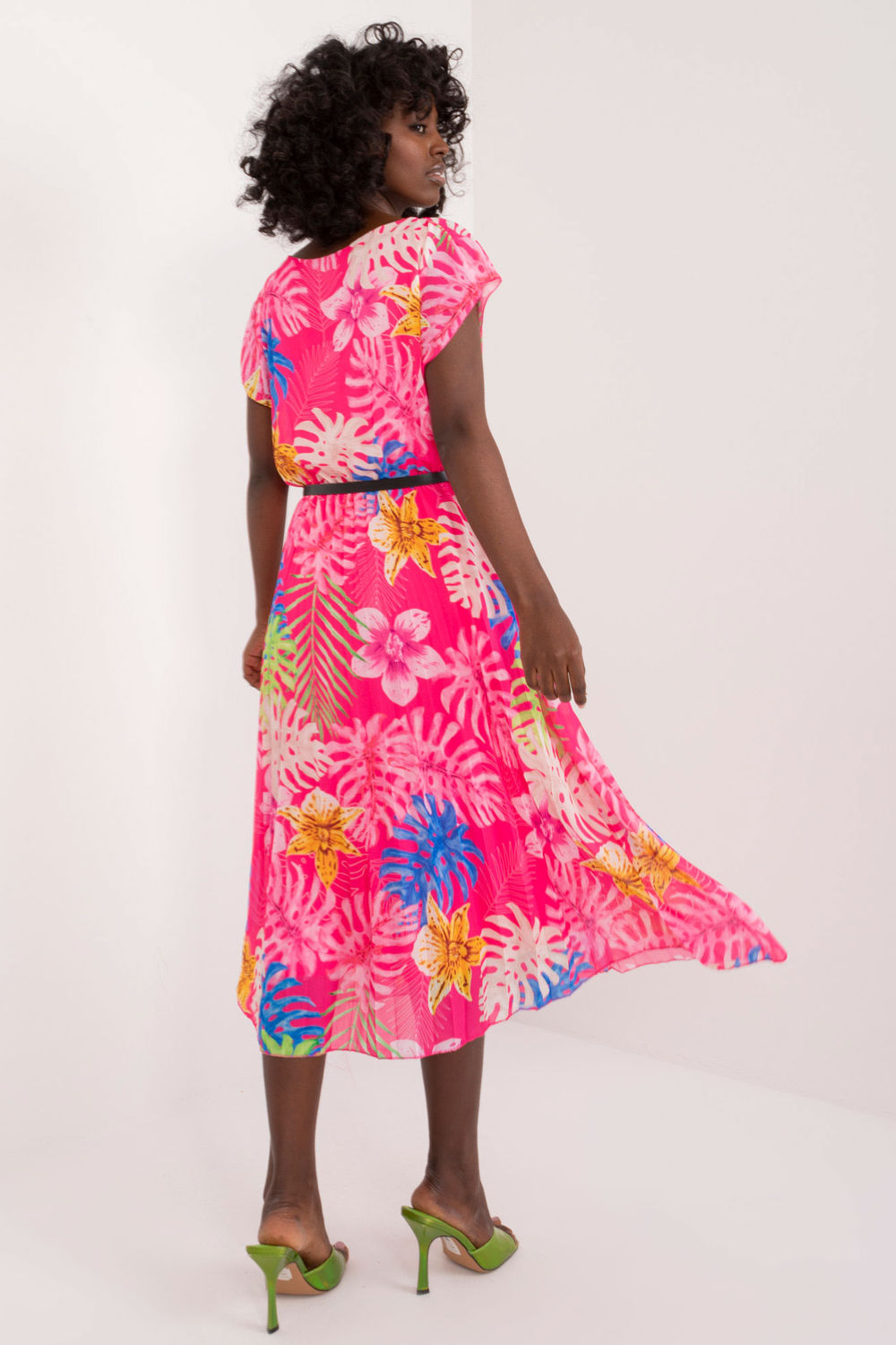 Sukienka Model DHJ-SK-8839-3.30 Dark Pink - Italy Moda - obrazek 3