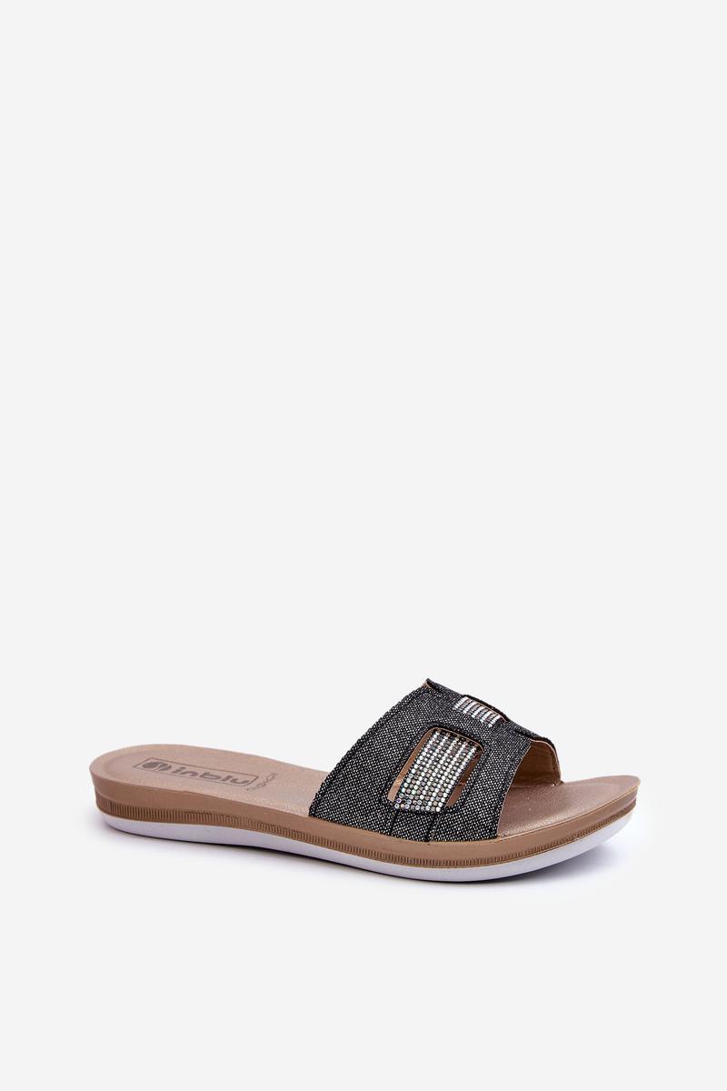 Sandał Klapki Model Inblu BA000050 Black - Step in style - obrazek 2