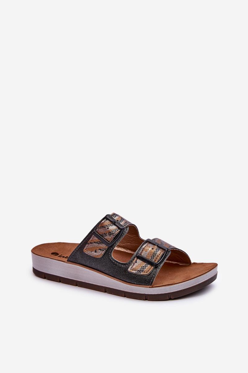 Sandał Klapki Model Inblu CP000045 Black - Step in style - obrazek 2