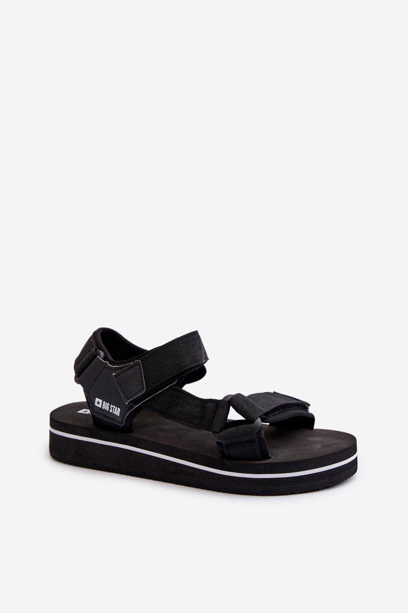 Sandały Model Big Star NN274A532 Black - Step in style - obrazek 2