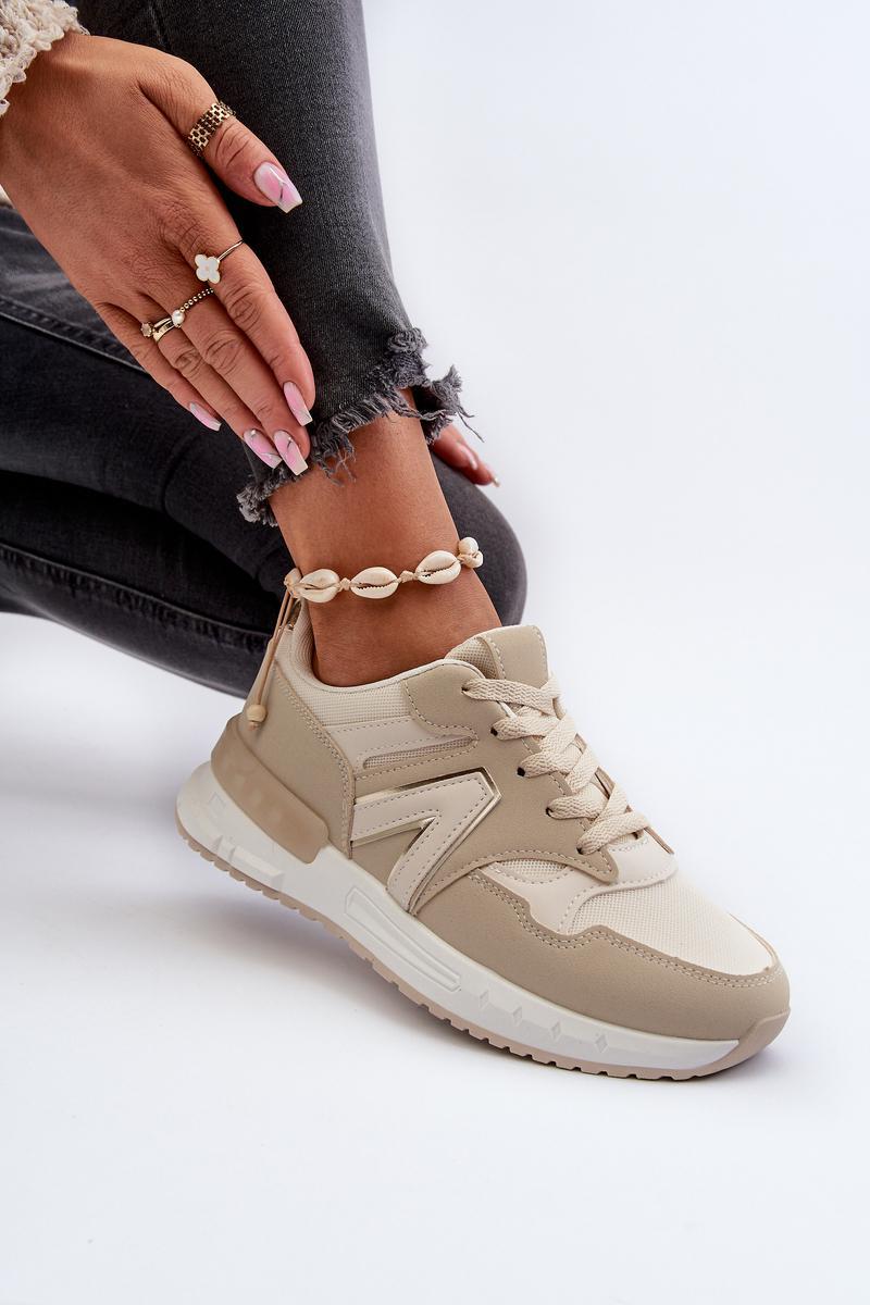 Buty Sportowe Model Vinelli A88-179 Beige - Step in style - obrazek 3
