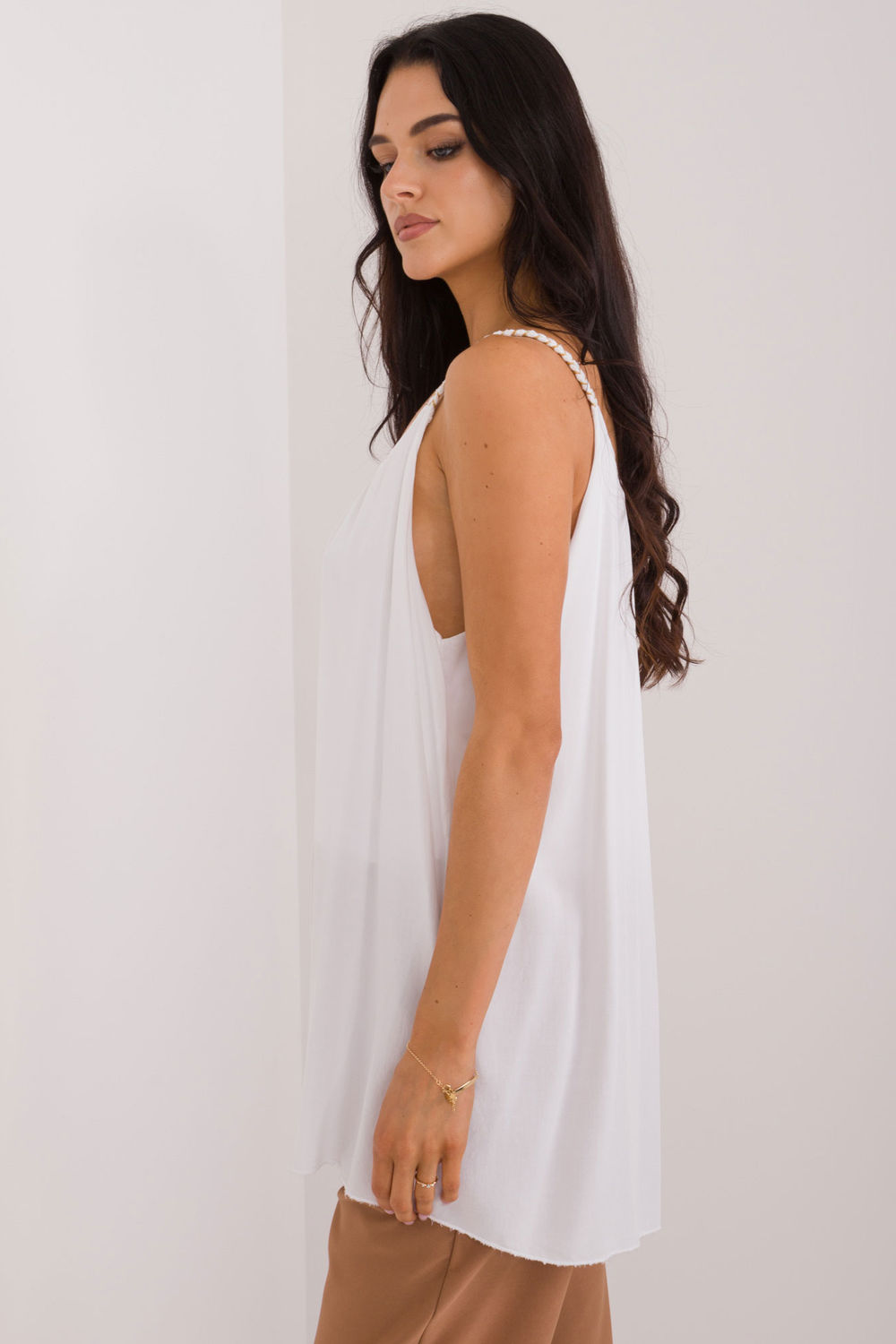 Koszulka Top Model TW-TP-BI-3025.13 White - Och Bella - obrazek 2