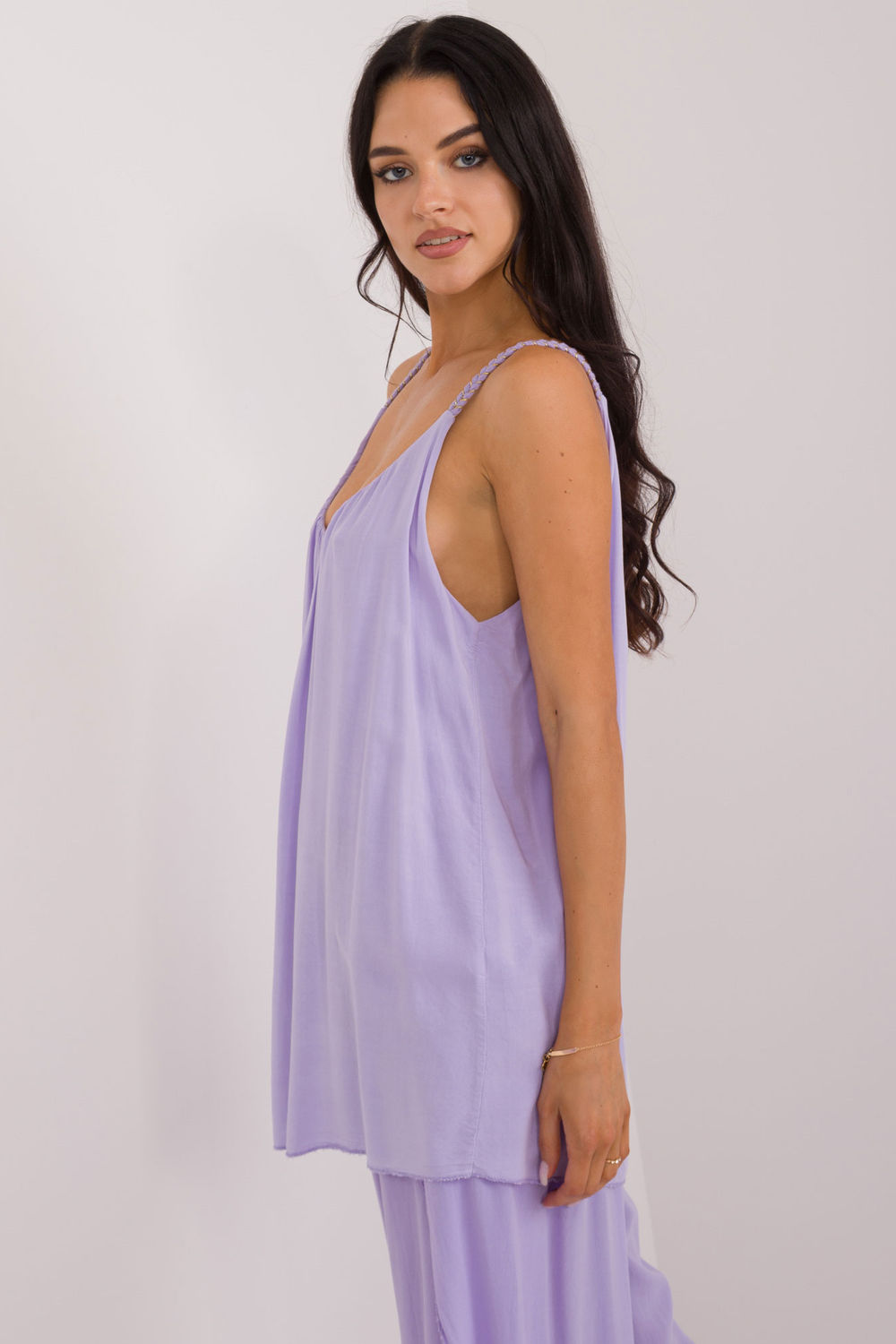 Koszulka Top Model TW-TP-BI-3025.13 Light Violet - Och Bella - obrazek 2