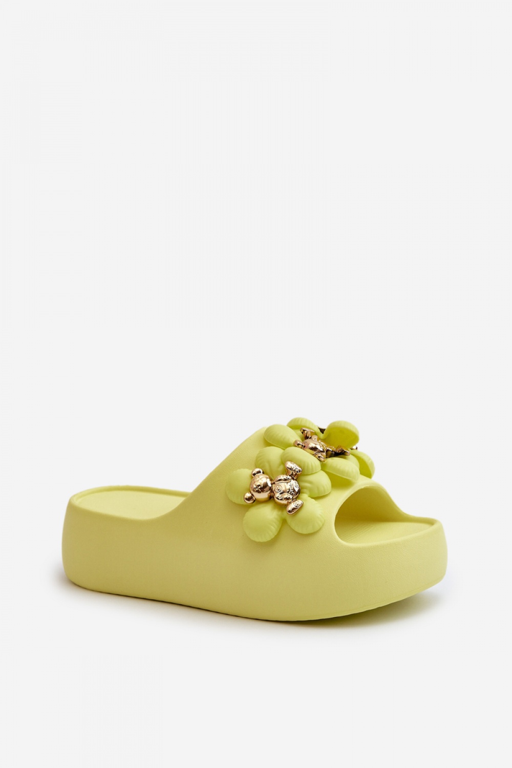 Sandał Klapki Model Bremavia BG181 Limonka - Step in style - obrazek 2