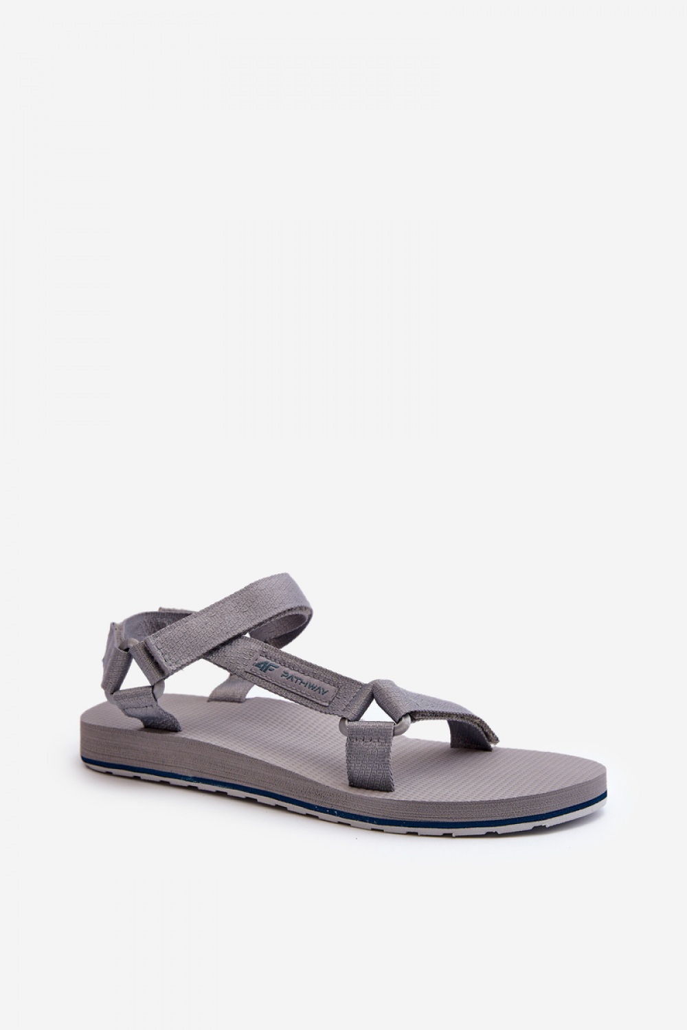 Sandały Model 4FRSS24FSANF054-20S Szare - Step in style - obrazek 2