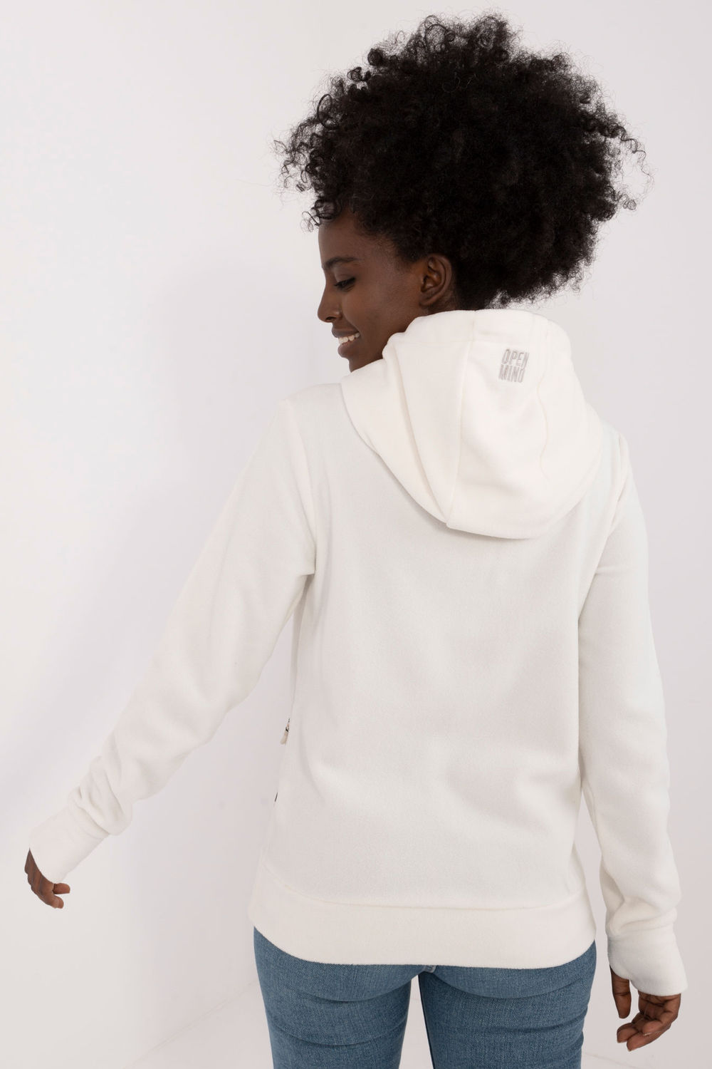 Bluza Damska Model D20005M02627B3 White - Sublevel - obrazek 3