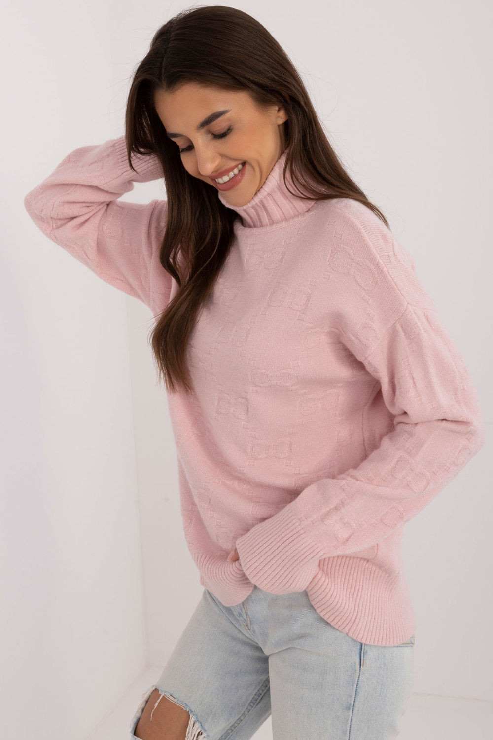 Golf Damski Model AT-SW-2342-1.35 Light Pink - AT - obrazek 2