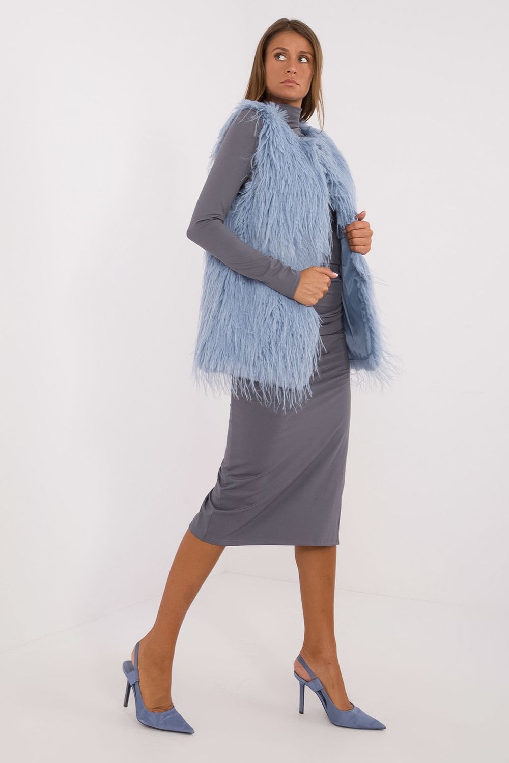 Kamizelka Model AT-KZ-2349-1.31P Grey/Blue - AT - obrazek 2