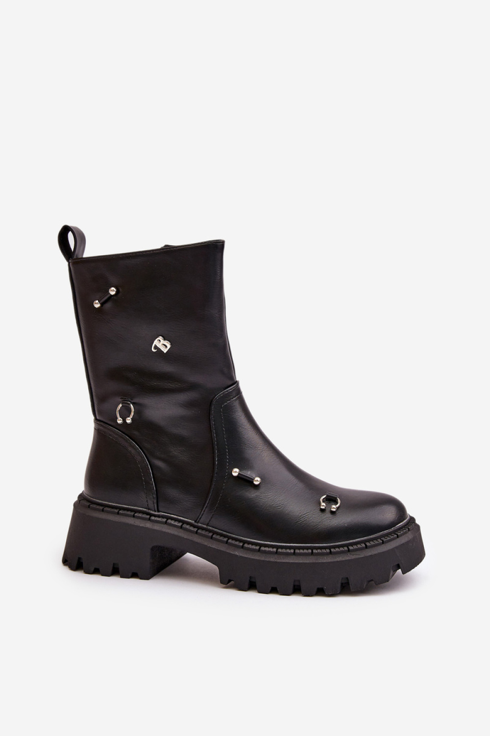 Botki Model Reritha QH7817 Black - Step in style - obrazek 2