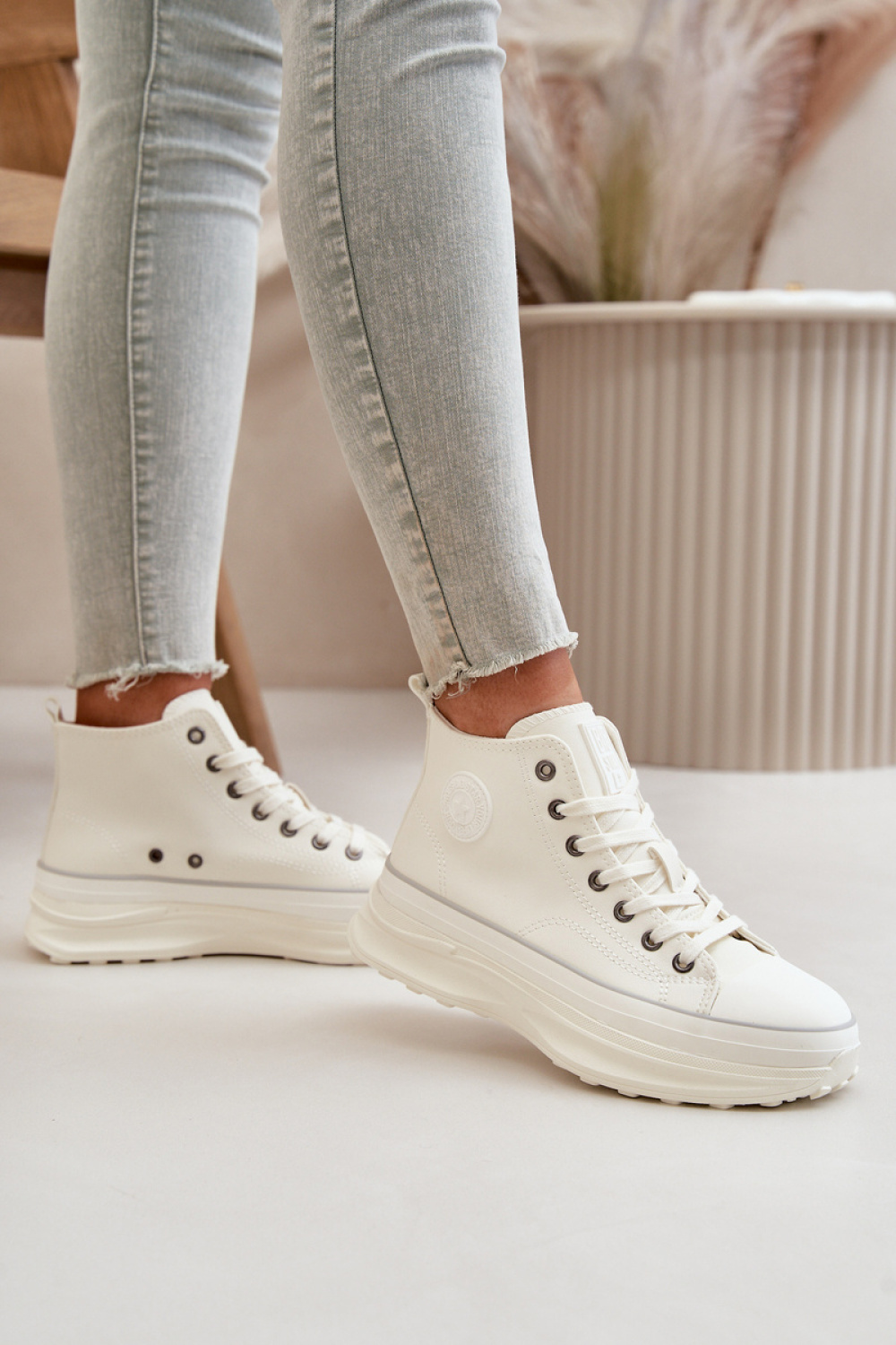 Trampki Model Big Star OO274064 White - Step in style - obrazek 3