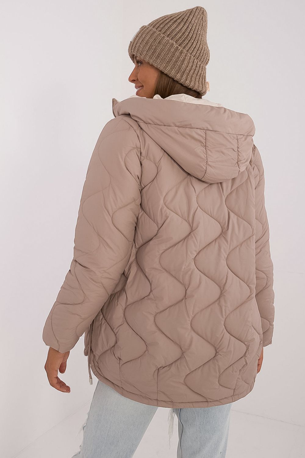 Kurtka Damska Model MBM-KR-2319.37 Beige - MBM - obrazek 3