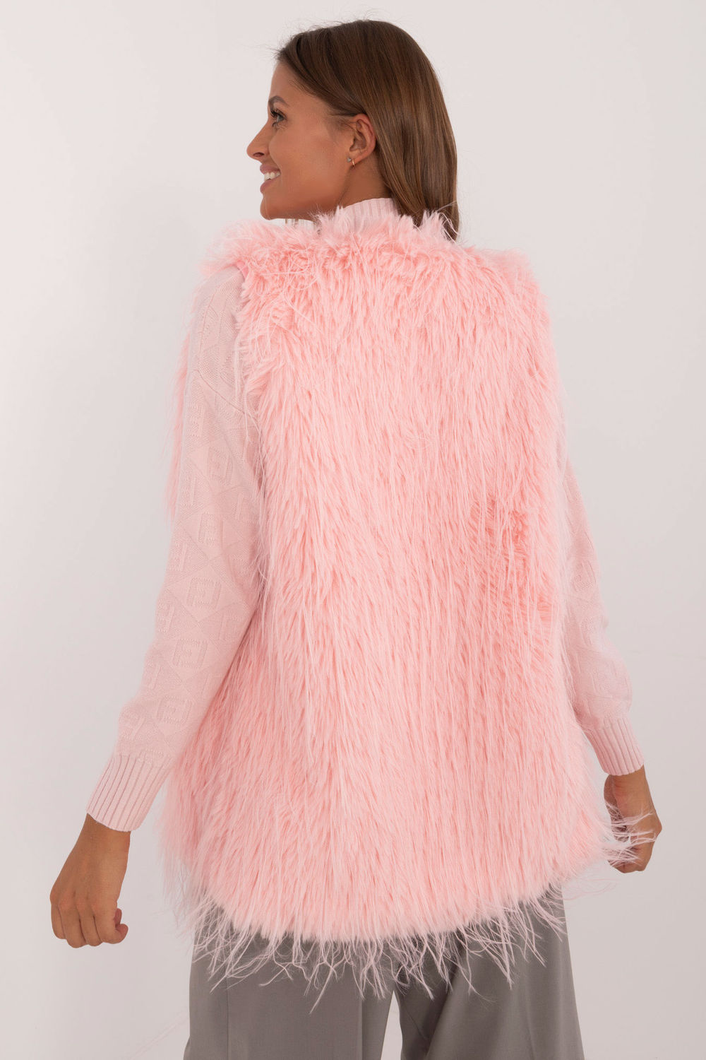 Kamizelka Model AT-KZ-2349-1.31P Light Pink - AT - obrazek 3