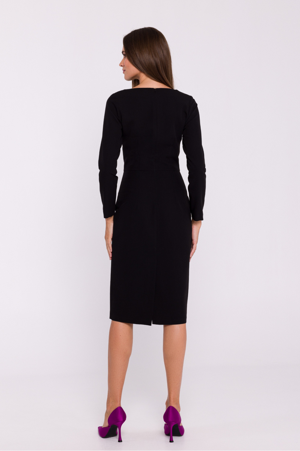 Sukienka Model S376 Black - Stylove - obrazek 3