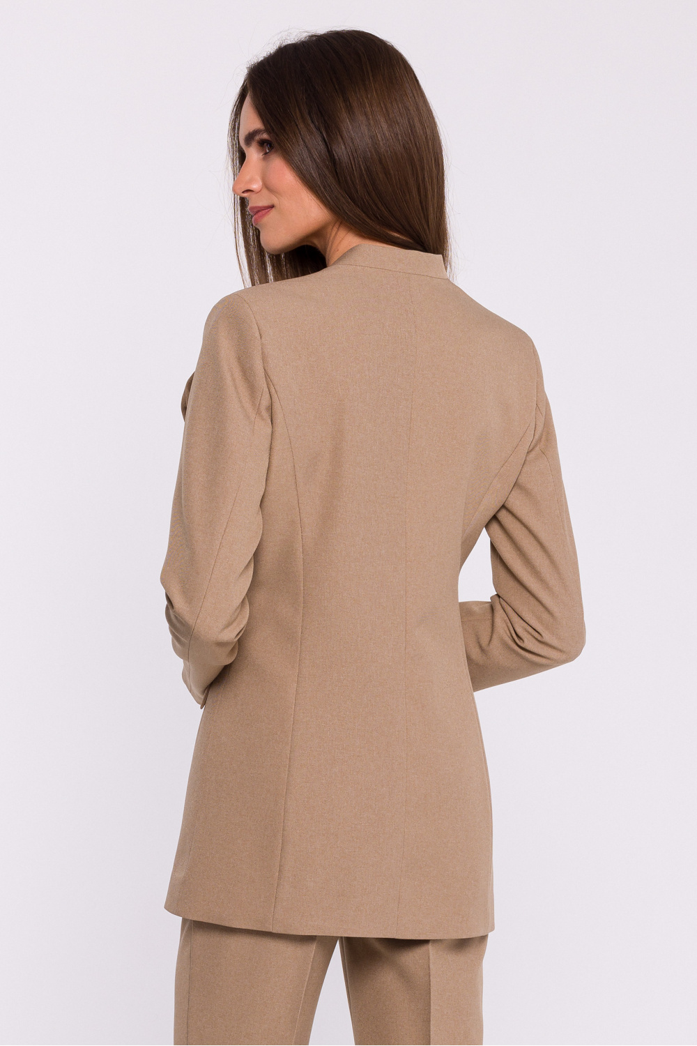 Marynarka Model S370 Beige - Stylove - obrazek 3
