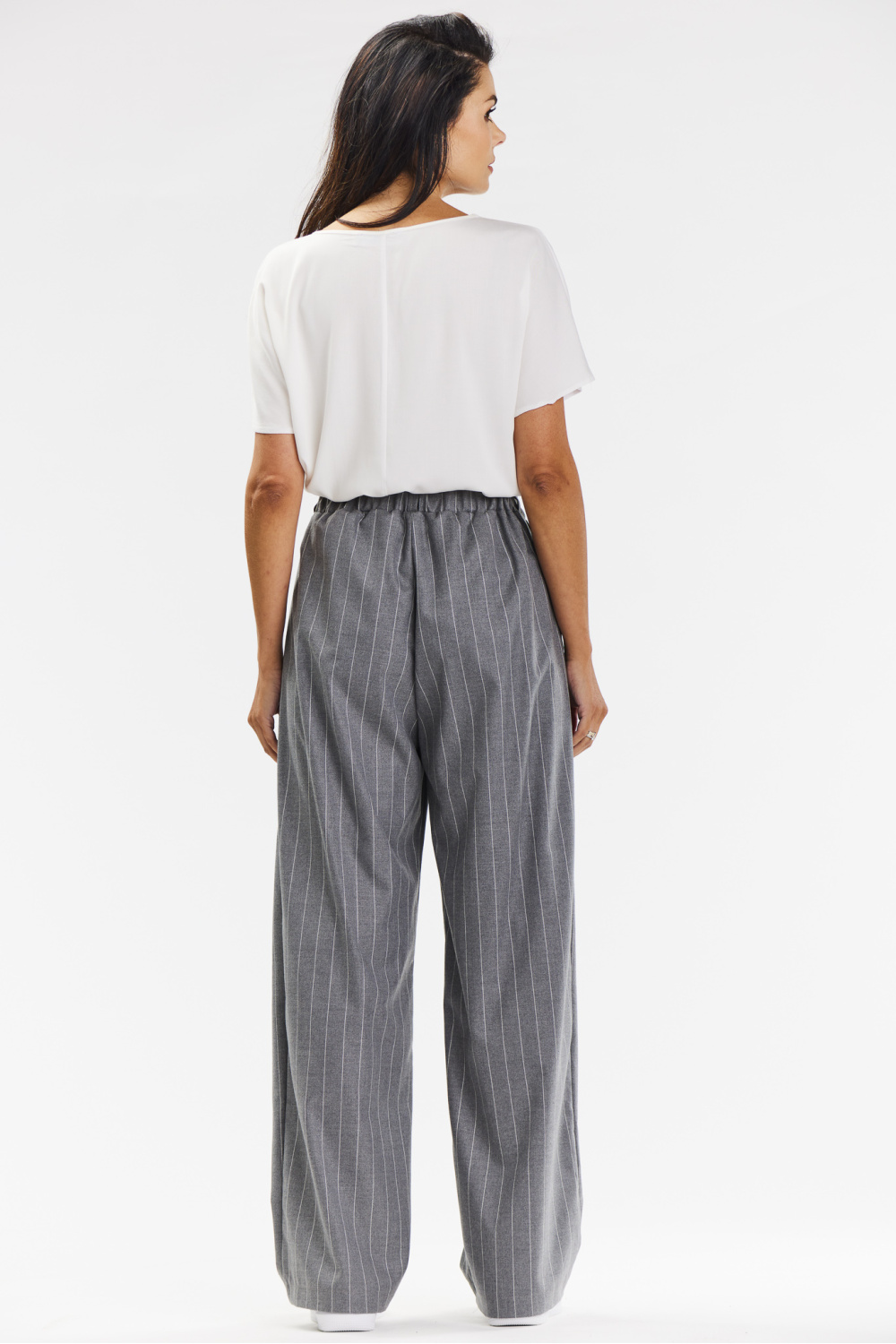 Spodnie Damskie Model A677 Grey - awama - obrazek 3