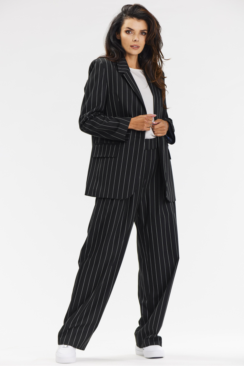 Spodnie Damskie Model A677 Black - awama - obrazek 2
