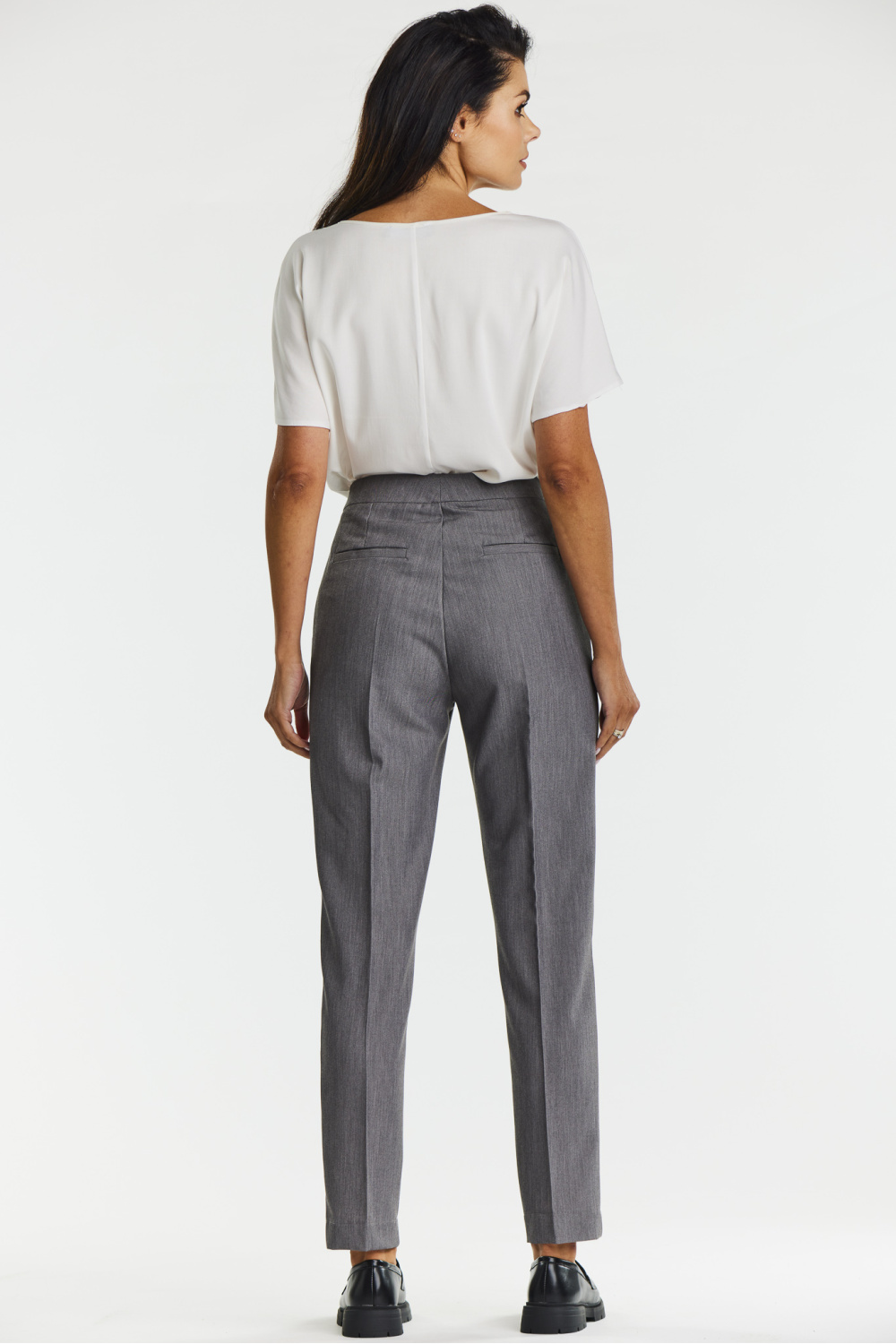 Spodnie Damskie Model A675 Grey - awama - obrazek 3