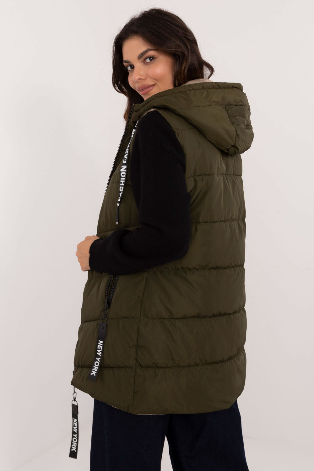 Kamizelka Model SK-KZ-HH-275.67 Khaki - Factory Price - obrazek 2
