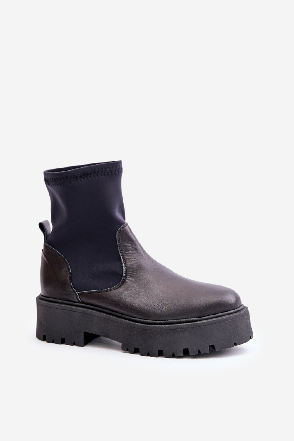 Botki Model Zazoo 2947 Black - Step in style - obrazek 2