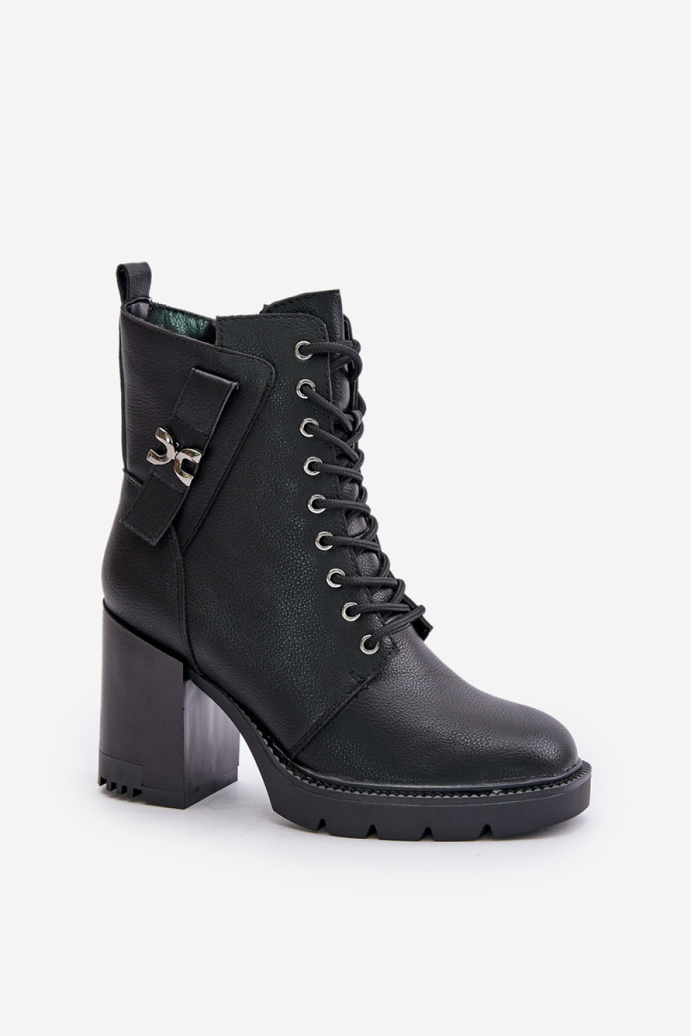 Botki Model Ivarisse ASA254-3 Black - Step in style - obrazek 2