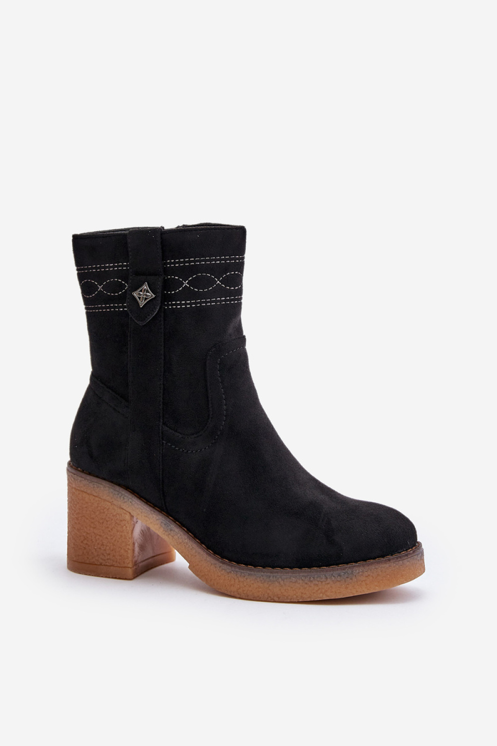 Botki Model Vailia RMR2460-21 Black - Step in style - obrazek 2