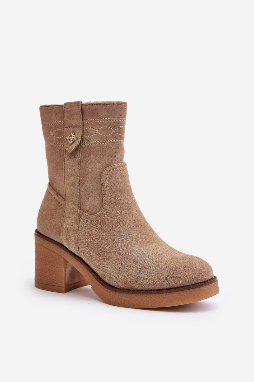 Botki Model Vailia RMR2460-21 Beige - Step in style - obrazek 2