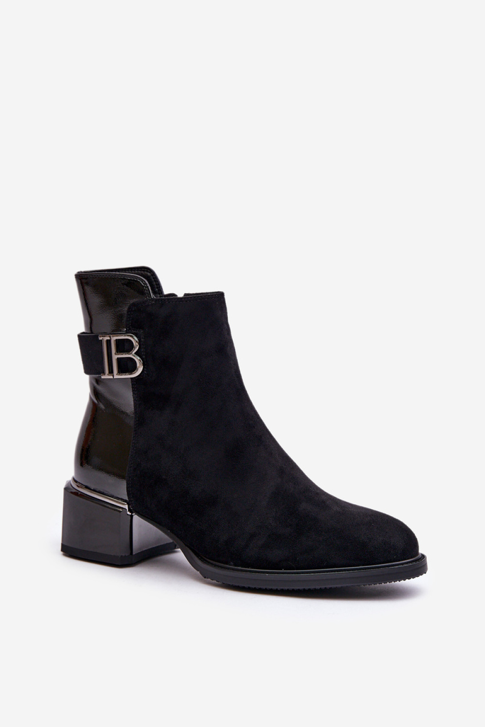 Botki Model MR880-040 Black - Step in style - obrazek 2