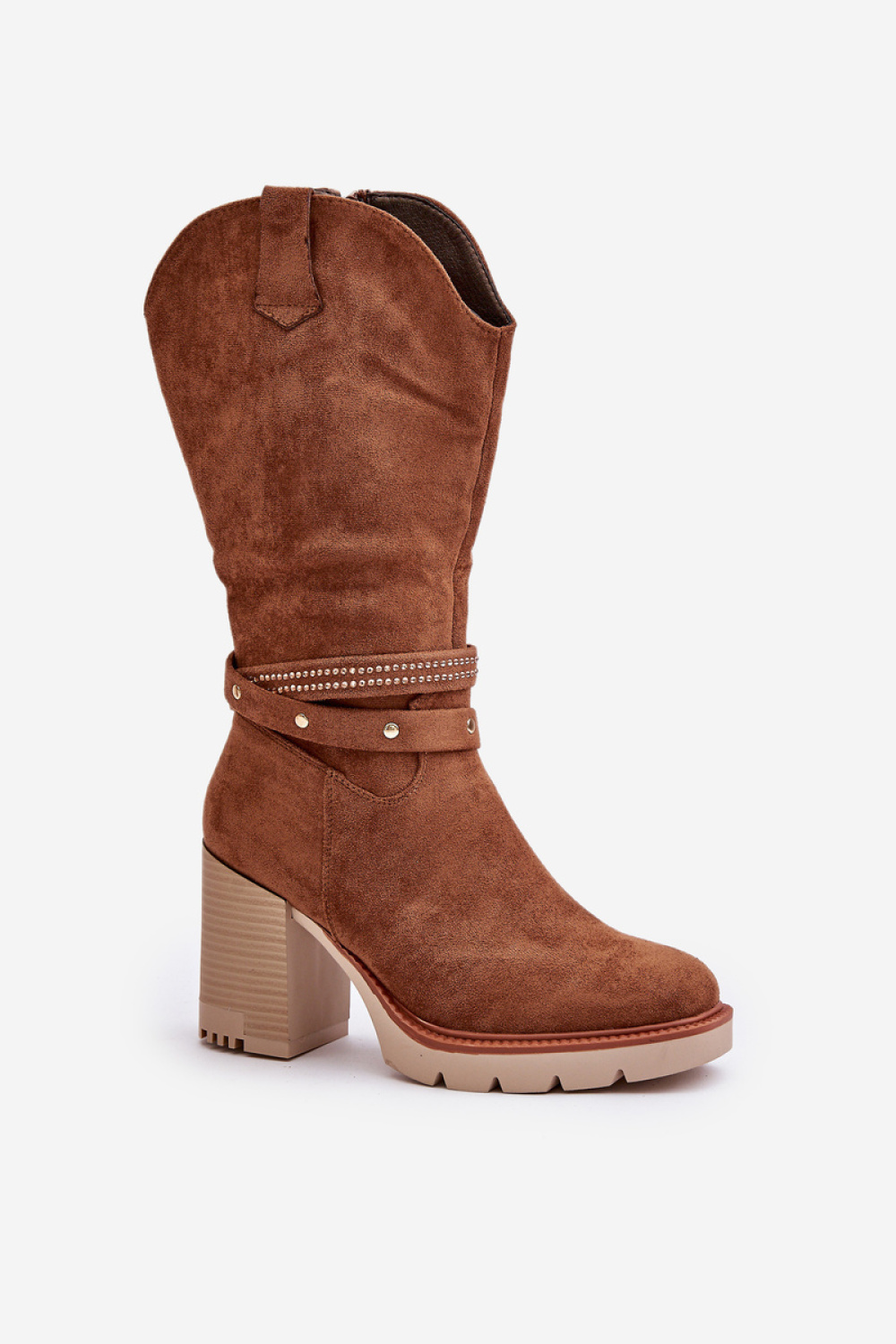 Kozaki Model Ivanelis ASA254-4 Camel - Step in style - obrazek 2