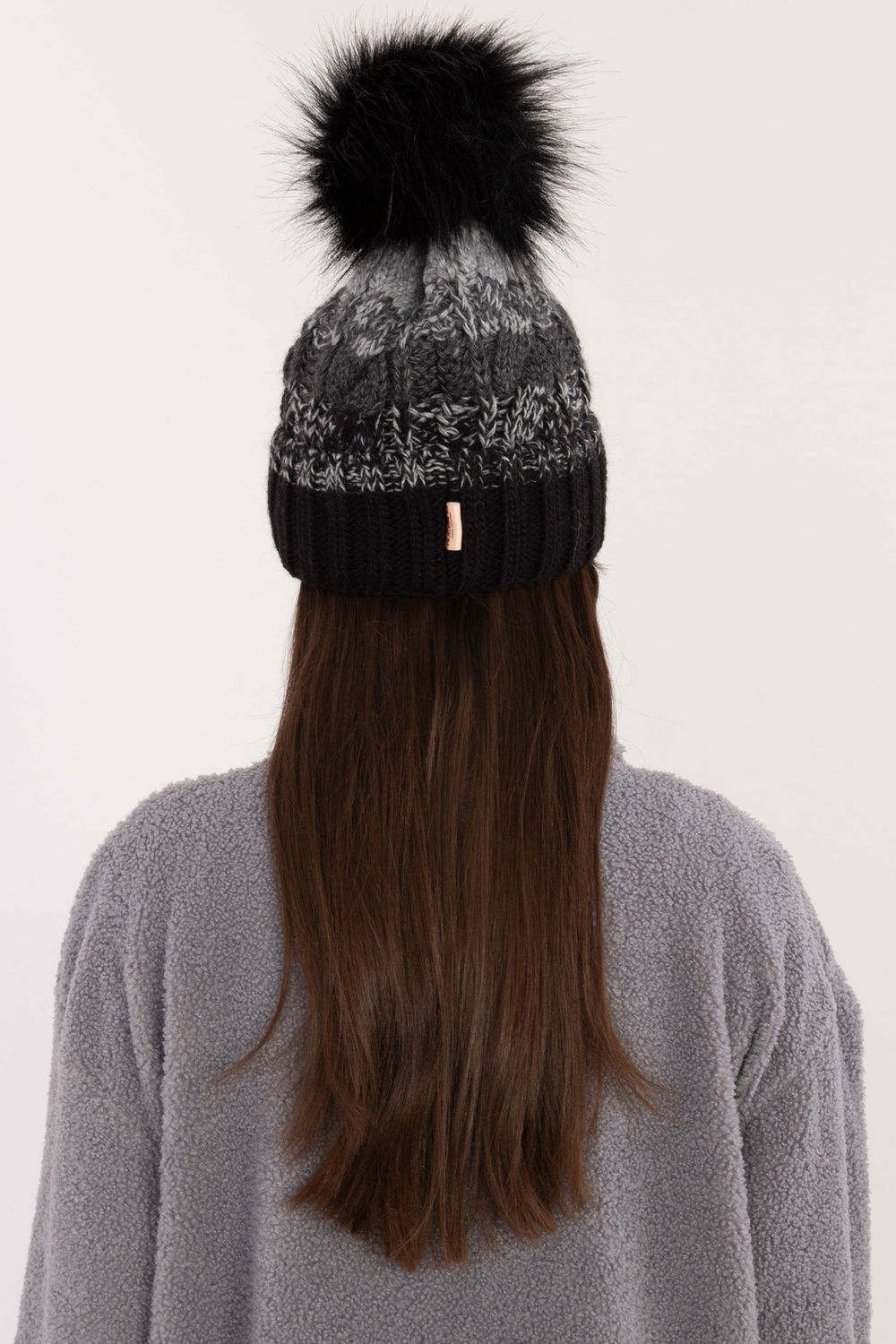 Czapka Model JK-CZ-52.17 Black - Rue Paris - obrazek 3