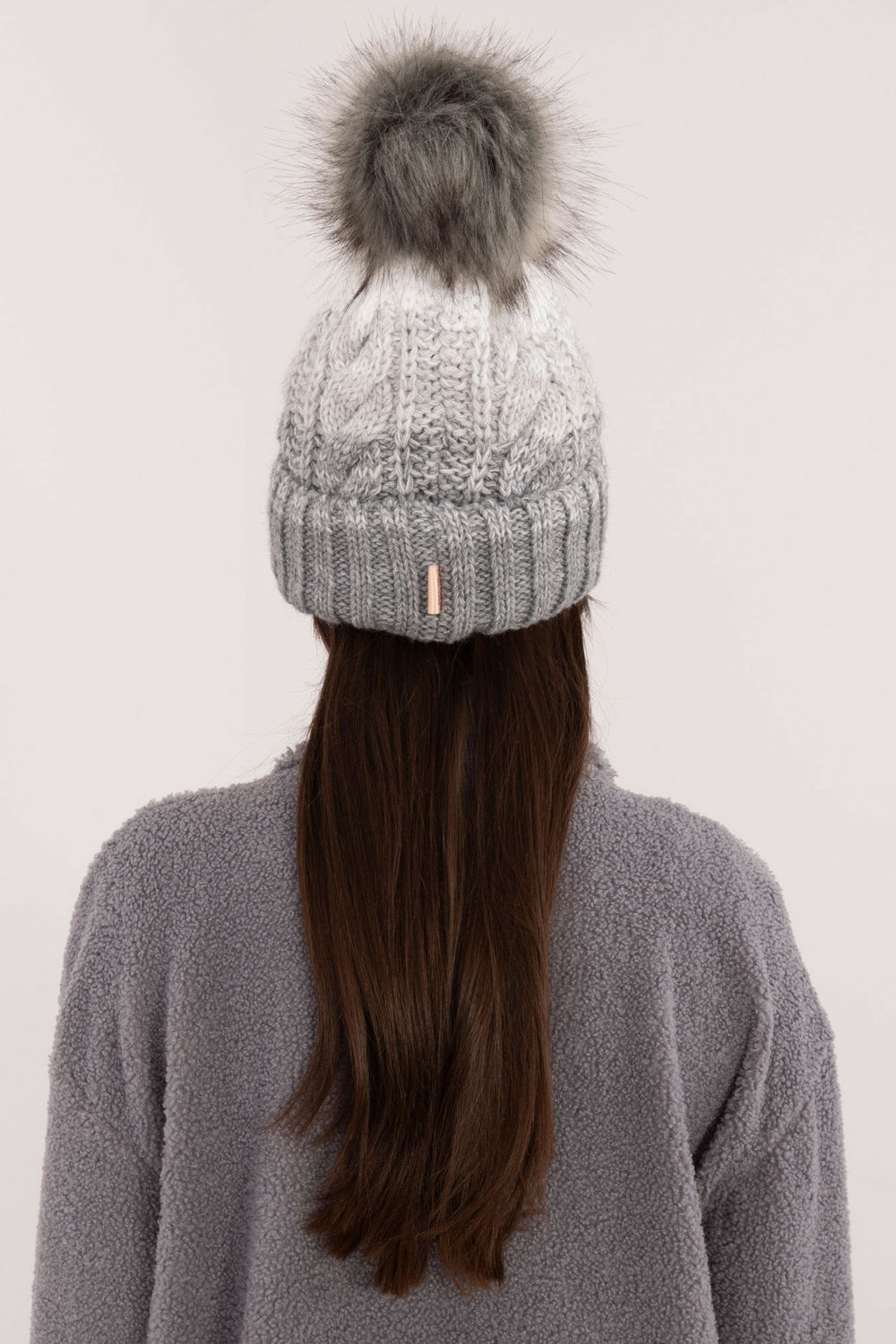 Czapka Model JK-CZ-52.31 Grey - Rue Paris - obrazek 3
