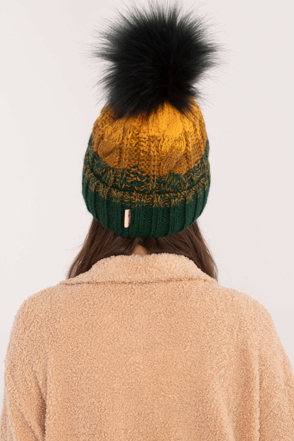 Czapka Model JK-CZ-52.17 Dark Green - Rue Paris - obrazek 3
